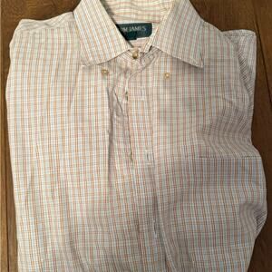 Tom James Plaid Shirt